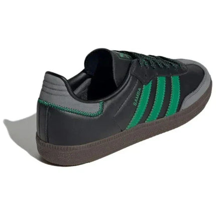 Men's Adidas Samba OG 'Green Black' Shoes