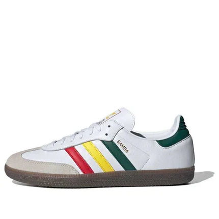 Men's Adidas Samba OG Rasta White Shoes