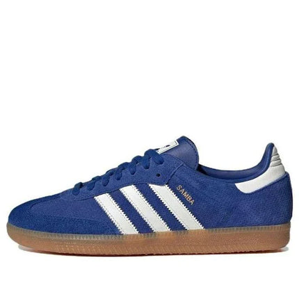 Men's Adidas Samba Royal Blue Gum Shoes