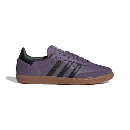 Men's Adidas Samba Shadow Violet Gum Shoes