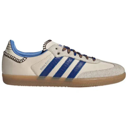 Men's Adidas Samba x Wales Bonner Samba Nylon 'Wonder Clay Royal Blue' Shoes