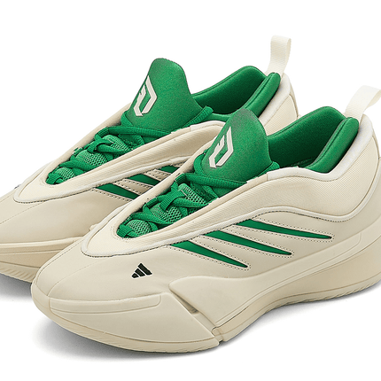 Men's Adidas Dame 9 Grey Green Shoes