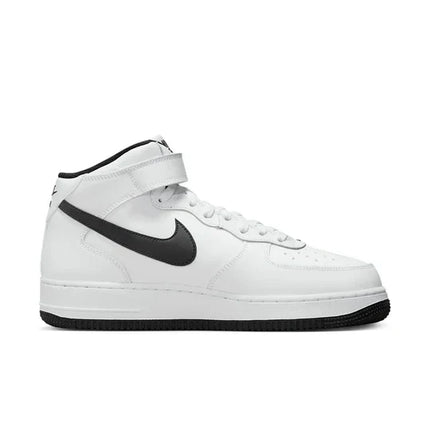 Men's Air Force 1 Mid '07 'White Black' Shoes