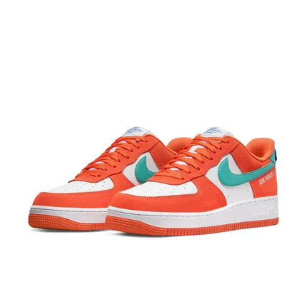 Men's Air Force 1 '07 Athletic Club - Rush Orange Washed Teal Shoes