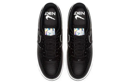Men's Air Force 1 '07 Black Iridescent Outline Shoes