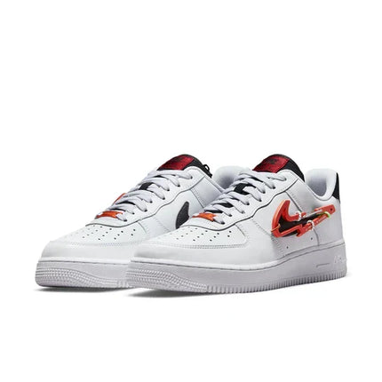 Men's Air Force 1 '07 Carabiner - White Habanero Red Shoes