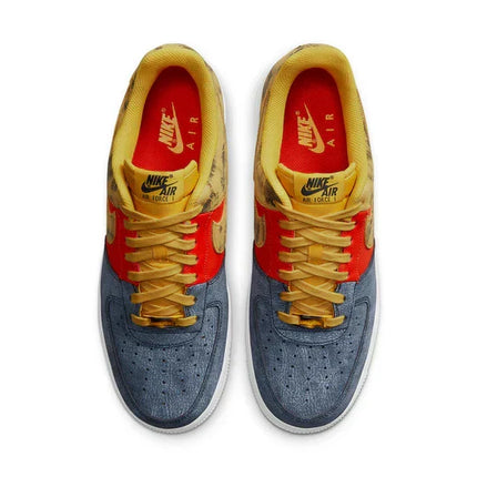 Men's Air Force 1 '07 Dark Sulphur Tie-Dye Shoes