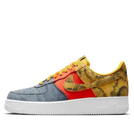 Men's Air Force 1 '07 Dark Sulphur Tie-Dye Shoes