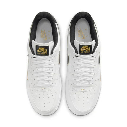 Men's Air Force 1 '07 Metallic Swoosh Pack - White Metallic Gold Shoes