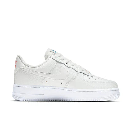 Men's Air Force 1 '07 Summit White Solar Red Shoes