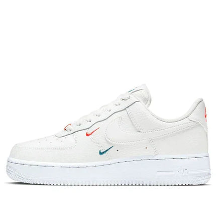 Men's Air Force 1 '07 Summit White Solar Red Shoes