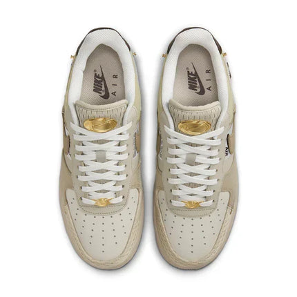 Men's Air Force 1 '07 Tan Bling Shoes