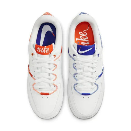 Men's Air Force 1 '07 White Safety Orange Shoes