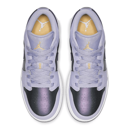 Men's Air Jordan 1 Low GS Ã¢â‚¬ËœOxygen Purple' Shoes