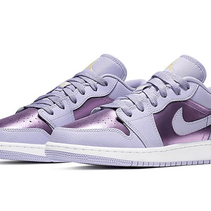 Men's Air Jordan 1 Low GS Ã¢â‚¬ËœOxygen Purple' Shoes