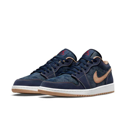 Men's Air Jordan 1 Low SE 'Denim' Shoes