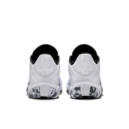 Men's Air Jordan 38 White Metallic Gold Black Shoes