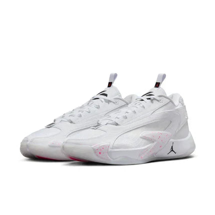Men's Air Jordan Luka 2 White Hyper Pink Shoes