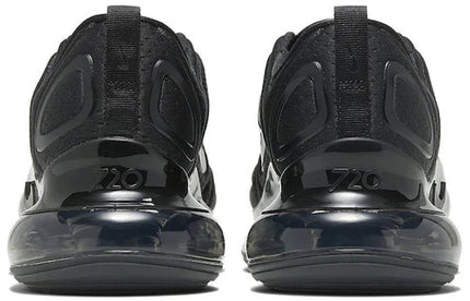 Men's Air Max 720 Black Jersey Mesh Shoes