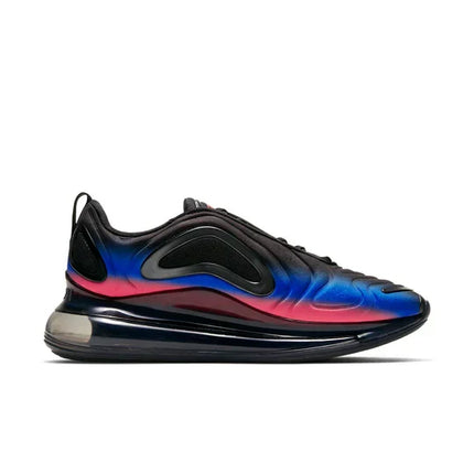 Men's Air Max 720 Black Racer Blue Crimson Shoes