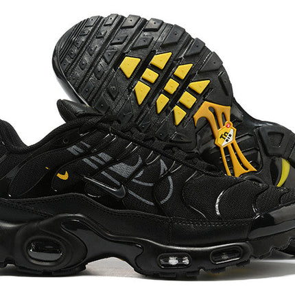 Men's Air Max Plus Black Gold Shoes