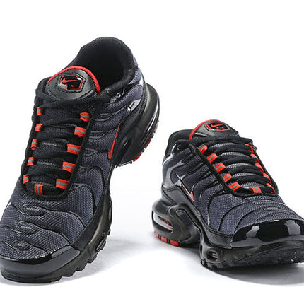 Men's Air Max Plus Black Gradient Red Shoes