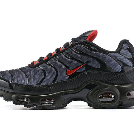 Men's Air Max Plus Black Gradient Red Shoes