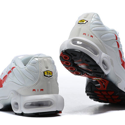 Men's Air Max Plus White Crimson Shoes