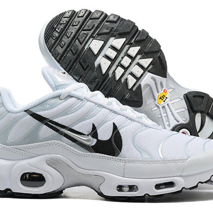 Men's Air Max Plus White Metallic Silver Shoes