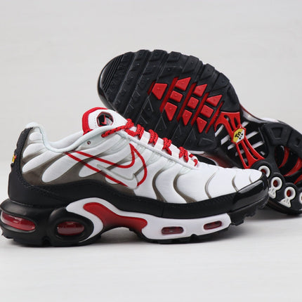 Men's Air Max Plus White Red Shoes