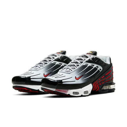Men's Air Max Plus 3 Black University Red Shoes