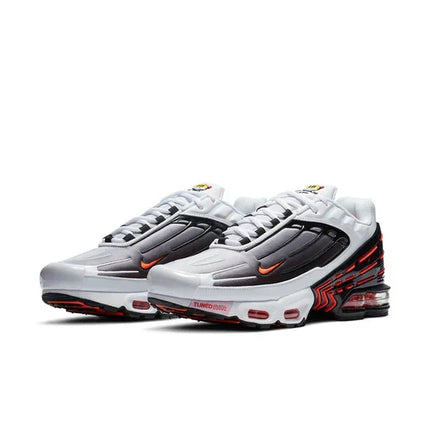 Men's Air Max Plus 3 White Team Orange Shoes
