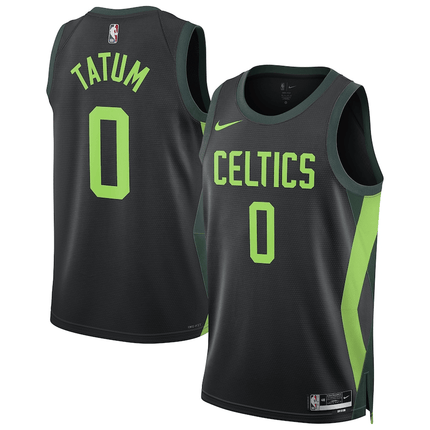 Jayson Tatum Boston Celtics 2024-2025 City Edition Swingman Black Jersey