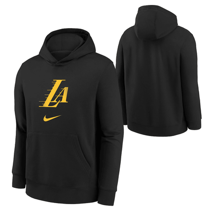 Los Angeles Lakers 2024-2025 City Edition Club Fleece Pullover Hoodie