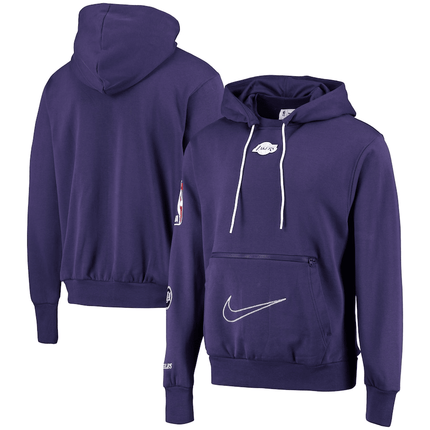 Los Angeles Lakers 2024-2025 City Edition Courtside Fleece Hoodie - Ink