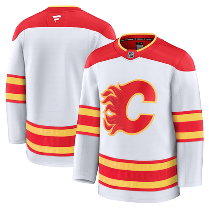 Calgary Flames 2024-2025 Away Premium White Jersey