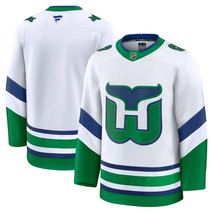 Carolina Hurricanes 2024-2025 Throwback Premium White Jersey