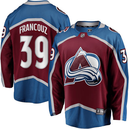 Pavel Francouz Colorado Avalanche 2024-2025 Home Breakaway Burgundy Jersey