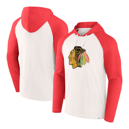 Chicago Blackhawks 2024-2025 Winger Raglan Pullover Hoodie