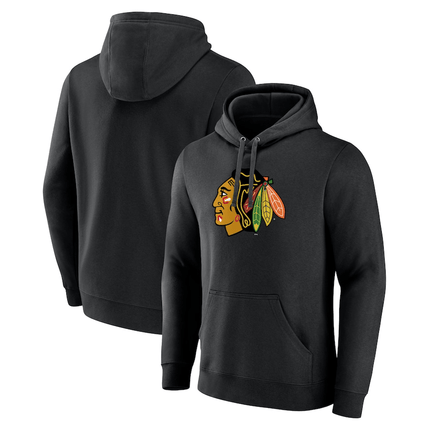 Chicago Blackhawks 2024-2025 Primary Team Logo Pullover Hoodie