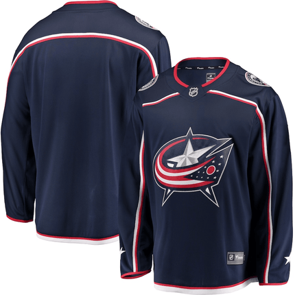 Columbus Blue Jackets 2024-2025 Breakaway Navy Jersey