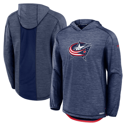 Columbus Blue Jackets 2024-2025 Pro Rink Lightweight Pullover Hoodie