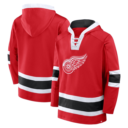 Detroit Red Wings 2024-2025 Inside Line Fleece Pullover Hoodie