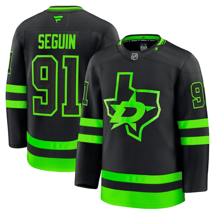 Tyler Seguin Dallas Stars 2024-2025 Alternate Premium Black Jersey