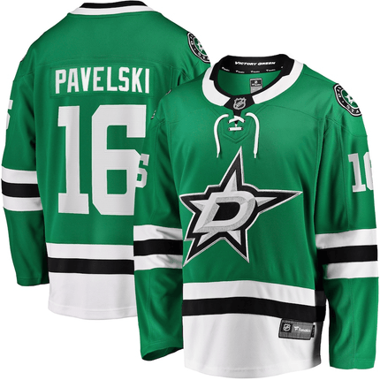 Joe Pavelski Dallas Stars 2024-2025 Home Breakaway Kelly Green Jersey