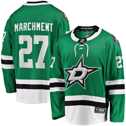 Mason Marchment Dallas Stars 2024-2025 Home Breakaway Kelly Green Jersey
