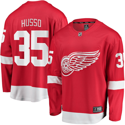 Ville Husso Detroit Red Wings 2024-2025 Home Breakaway Red Jersey