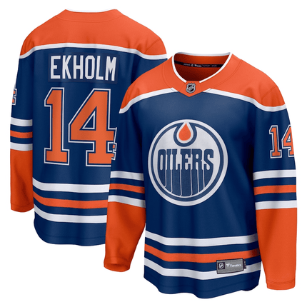Mattias Ekholm Edmonton Oilers 2024-2025 Home Breakaway Royal Jersey