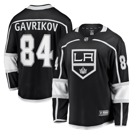 Vladislav Gavrikov Los Angeles Kings 2024-2025 Home Black Jersey