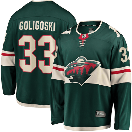 Alex Goligoski Minnesota Wild 2024-2025 Home Breakaway Green Jersey